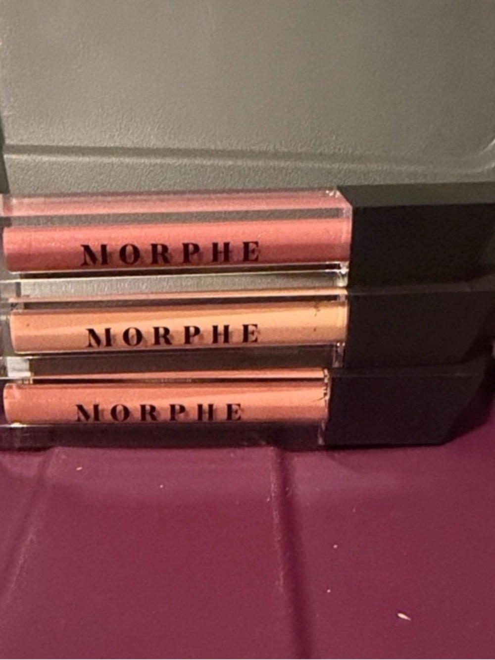 Morphe 3 pack Lip Gloss